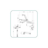 thumbnail of AAVARA Bras à pincer AC742 - 2 écrans