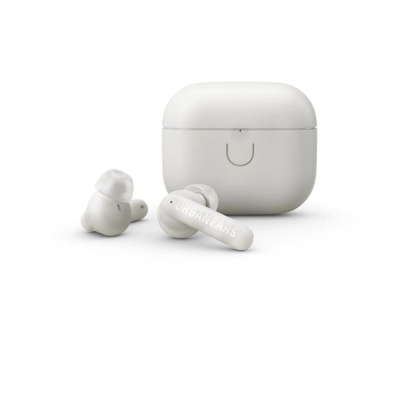 Ecouteurs Sans Fil Bluetooth - Urban Ears Boo Tip - Raw - 30h D'autonomie - Blanc