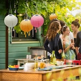 thumbnail of Juego de 3 farolillos solares D20cm SHANGRI LA