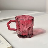 thumbnail of Glas Wasserglas Saftglas Fruchtsaftbecher Bierglas Trinkglas 200ML *10 Rot /MHDB/