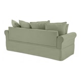 thumbnail of Divano a 3 posti dritto in poliestere verde