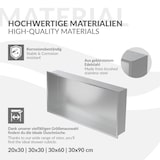 thumbnail of Duschnische 60x30 cm Silber aus Edelstahl Wandnische Duschablage