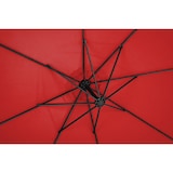 thumbnail of Uniprodo - Uniprodo UNI_UMBRELLA_R300RE_N Parasol Déporté Rouge Rond Ø 300 cm Inclinable Parasol Excentré Parasol De Jardin