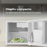 thumbnail of Frigorífico Mini EVVO F22, 46 L, Blanco, Compacto y bajo consumo