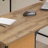 thumbnail of vidaXL Schreibtisch Artisan-Eiche 141 x 141 x 75 cm Holzwerkstoff
