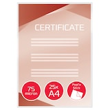 thumbnail of GBC Folientasche PeelnStickPouch 3747527 DIN A4 75mic 25 St./Pack.