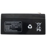 thumbnail of Multipower MP3-8 Blei-Akku 8 Volt 3000mAh mit 2 Faston 4,8mm Steckkontakten