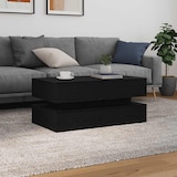 thumbnail of vidaXL Couchtisch mit LED-Leuchten Schwarz Eichen-Optik 90x50x40 cm