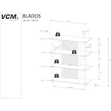 thumbnail of VCM  Blados  H. 70 x B. 59 x T. 49 cm