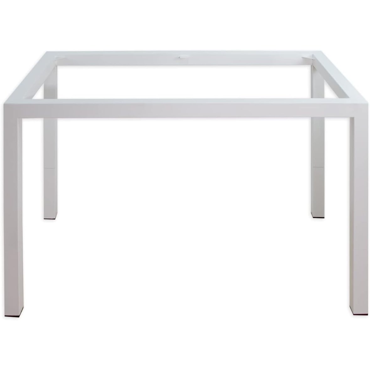 Mesa forja Nueva Carteya para Salon, Cocina. 120 X 70 Regulable Doble Altura. Ideal Ropa Camilla, forja Nacional. Mesa Comedor en Blanco para brasero