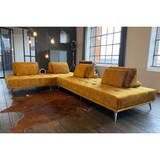 thumbnail of KAWOLA Sofa WIOLO Ecksofa velvet cognac