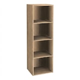 thumbnail of Libreria Scaffale 4 Vani Mobile Soggiorno Ufficio Casa 30x24x106 Cm - Rovere
