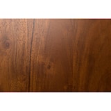 thumbnail of Esstisch Baumkante massiv Akazie nussbaum 220 x 100 silber X-Gestell LUBIN