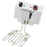 thumbnail of EURAST - Elektrische friteuse 5+5 liter op tafel - 355x495x325 mm - 4400 W 230/1V - 4455550V