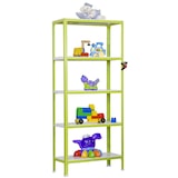 thumbnail of PROREGAL Étagère de vie LIVING KOALA METAL avec 5 étagères | HxLxP 180x80x40cm | Charge du compartiment 150kg | Vert/Blanc