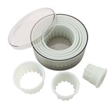 thumbnail of Schneider - Ausstechersatz rund, gezackt, Material: Nylon, hitzebeständig bis +160°C