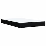 thumbnail of vidaXL Boxspringbett mit Matratze Schwarz 120x200 cm Stoff