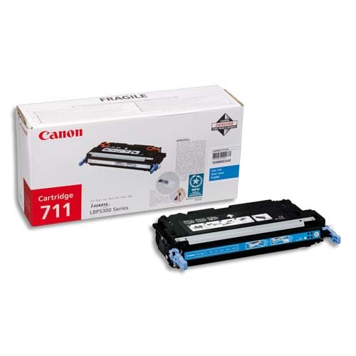 Canon 711 Tonerpatrone Cyan Original Toner Laser Bis zu 6000 Seiten