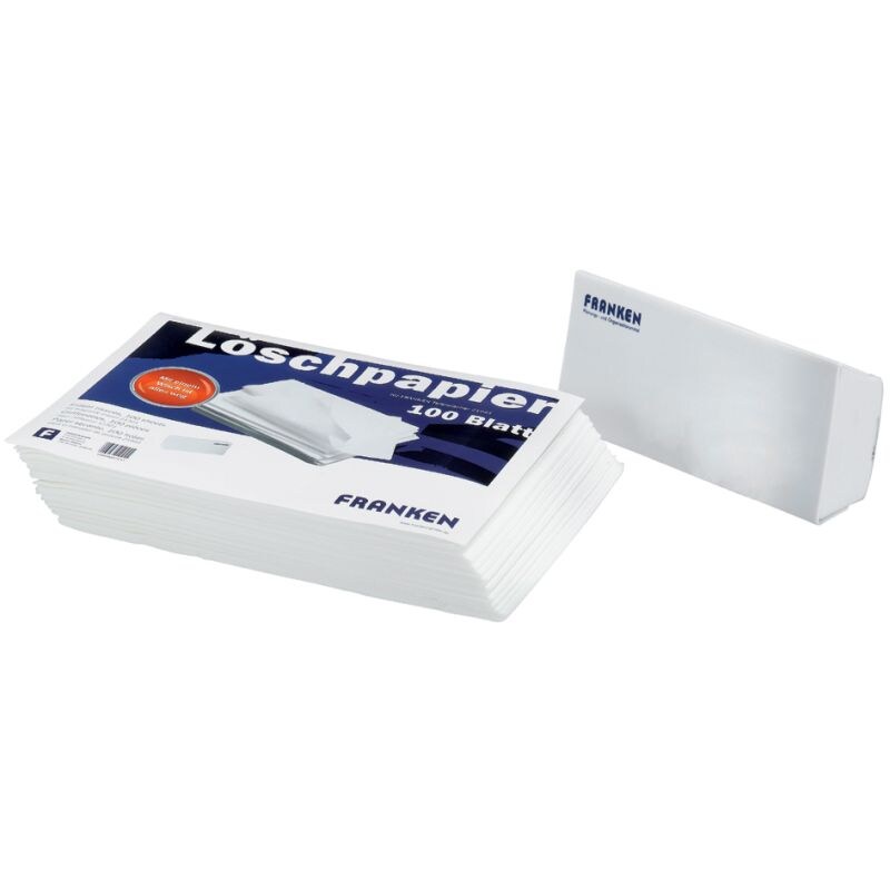 FRANKEN Löschfilz für Tafellöscher Z1923, 10 Blatt