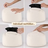 thumbnail of Bodenkissen Fußkissen Yogakissen Meditationskissen Augenkissen Sitzkissen rund ø31xH20cm Bezug waschbar