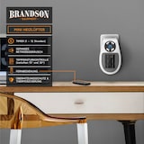 thumbnail of Brandson 500W Steckdosen Heizlüfter, Mini Keramikheizgerät mit Fernbedienung, Überhitzungsschutz, Automatische Abschaltung, Schwarz