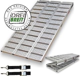 thumbnail of DREIBREIT by TRUTZHOLM Alu Auffahrrampe 175 cm 2-fach klappbar Tragkraft 1020kg gelocht Verladerampe