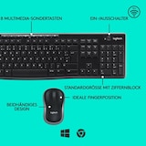 thumbnail of Logitech MK270 Set, Tastatur und Maus, kabellos DE