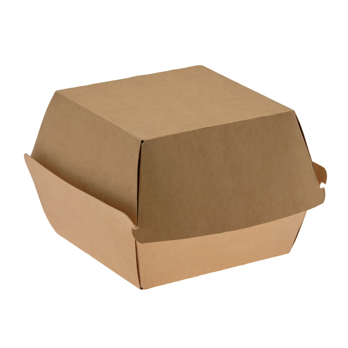 NOVABOX Gourmet Burger XL - Boîte Haute Kraft Pliante Anti-Écrasement - 120x120x105mm - VALUE PACK Emballage Écologique VAE & Livraison - Lot de 900