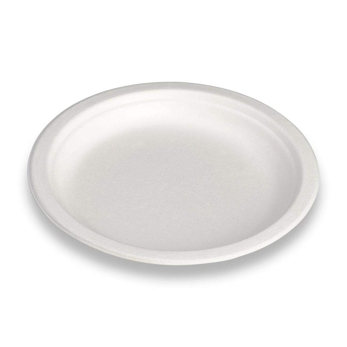 Bagasse-Teller 18 cm (500 Stück)