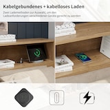 thumbnail of Kinderbett 140x200 cm mit Stauraum und Lattenrost – multifunktionales Design in Naturholz für ordentliches Kinderzimmer