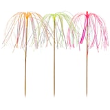 thumbnail of 10 X 100 Deko-Picker 15,5 cm neon "Feuerwerk"