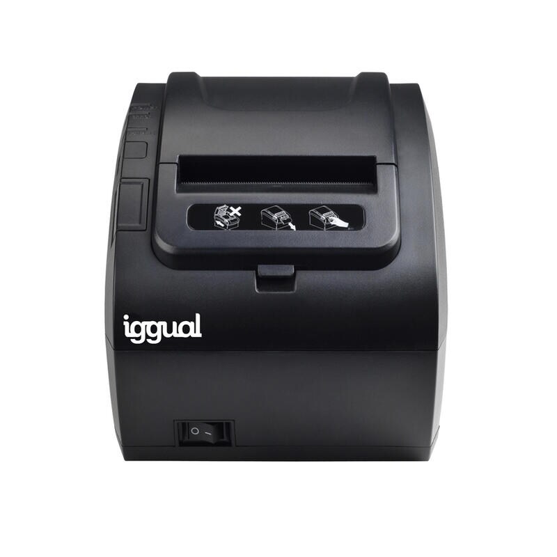 Iggual Impressora térmica Tp8002 Usb+Rs232+Ethernet