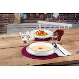 thumbnail of Seltmann Weiden Lido Black Line Tafelservice 12tlg.