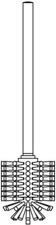 thumbnail of Delabie WC-Bürste o. Abd. Edst. hgl.sat.
