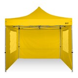 thumbnail of RAY BOT Gazebo pieghevole 3x3 giallo professionale con finestre PVC 350g