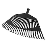 thumbnail of Rastrillo Jardin Plastico Trapezoidal Color Negro 32 Dientes