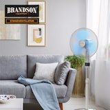 thumbnail of Brandson Standventilator, Standlüfter leise, Ventilator, höhenverstellbarer Standfuß, Neigungswinkel 30° verstellbar, inkl. Fernbedienung