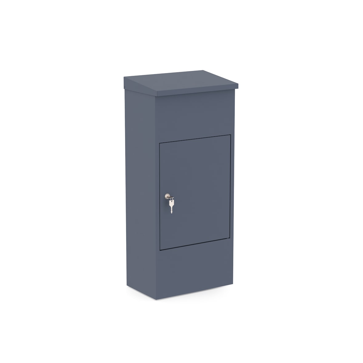 CONDIT Paketbox 2 Anthrazit – Briefkastenbox, XXL-Briefkasten, Parcelbox