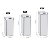 thumbnail of Kitchen Move Cestino automatico in acciaio inox SILVERLAKE argento 60L Acciaio inossidabile Argento