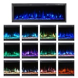 thumbnail of Elektrokamin Wandkaminfront CHICAGO130 L127 x T14 x H45