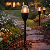 thumbnail of BERGNER - Set aus 6 Solar-Gartenlampen 6x6x37 cm