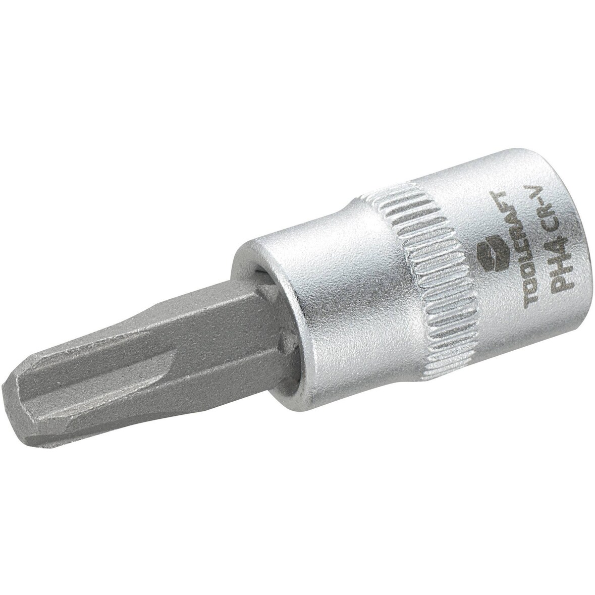 TOOLCRAFT 816055 Kreuzschlitz Phillips Steckschlüssel-Bit-Einsatz PH 4 1/4" (6.3 mm)