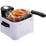 thumbnail of Freidora Jata FR278 de 2,5 litros. Resistencia sumergida. Cestillo con mango abatible. 100% desmontable. Antimezcla de sabores. Filtro en tapa