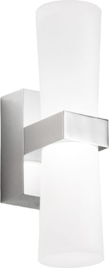 thumbnail of Iglesias LED-Wandleuchte, 8W, 720lm, 3000K Warmweiß, Chrom, IP44 Schutzart, Modernes Design aus Metall und Methacrylat, Schutzklasse II, 230V Netz