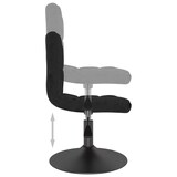 thumbnail of vidaXL Barhocker Drehbar Schwarz Samt