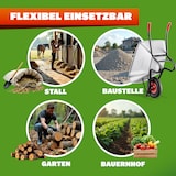 thumbnail of Gardebruk Schubkarre 250kg mit Stahlfelge