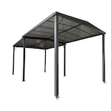 thumbnail of BS COM Gazebo da Giardino Allungabile in Alluminio con Tetto in Policarbonato 3x6m 296570x287x240 cm