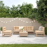 thumbnail of vidaXL 6-tlg. Garten-Lounge-Set mit Kissen Massivholz Kiefer