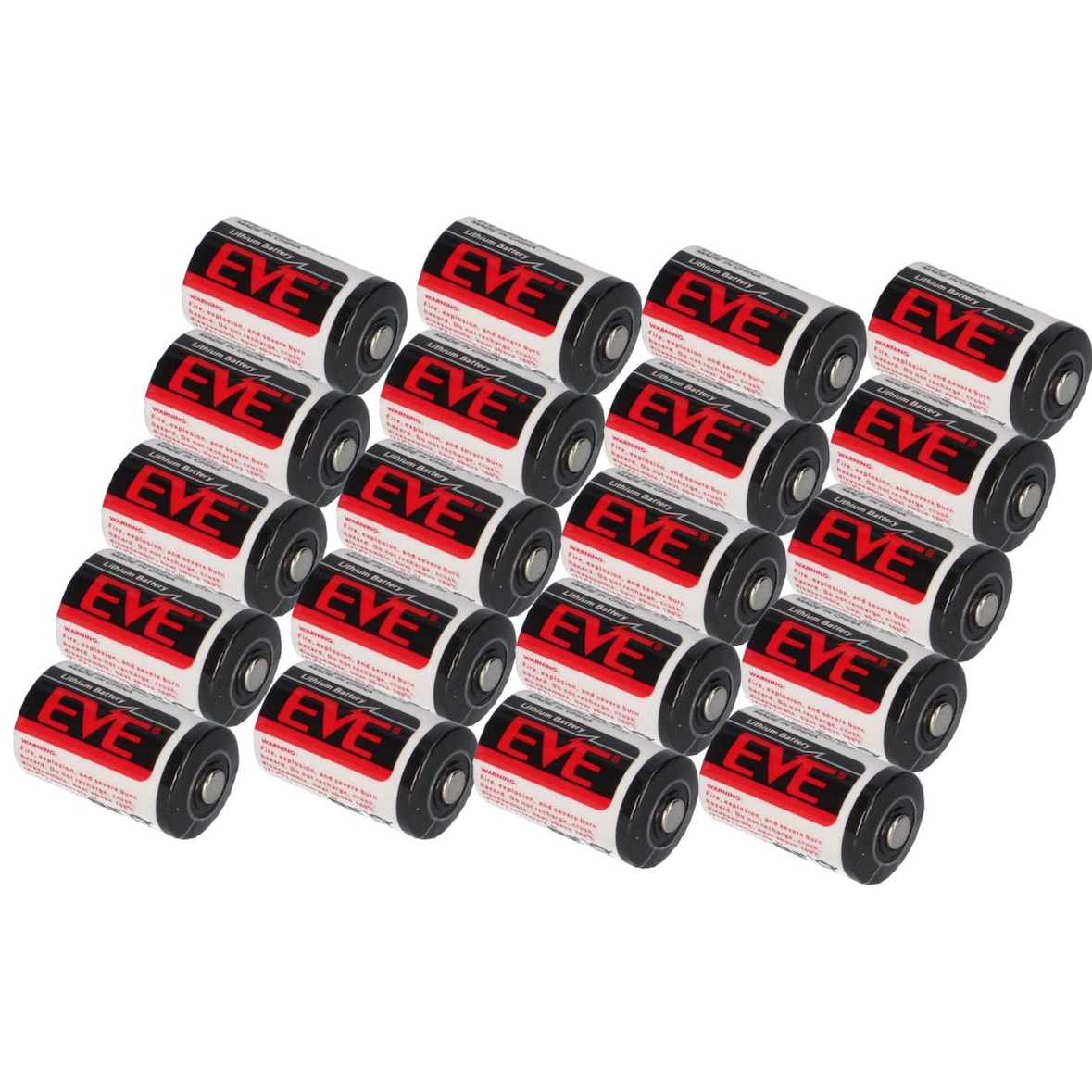 20x EVE Lithium 3,6V Batterie ER14250 1/2 AA ER 14250