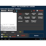 thumbnail of 10" All-in-One MINI Kasse mit Bondrucker und Kundenanzeige für Einzelhandel und Lieferservice: Touchscreen, Bondrucker, Kundenanzeige